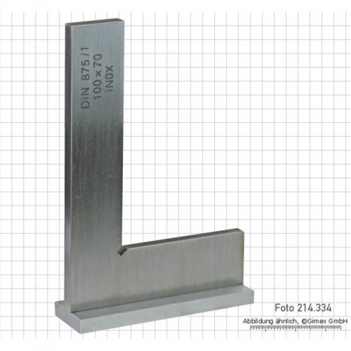 Rool 50 x 40 mm, INOX, DIN 875/1