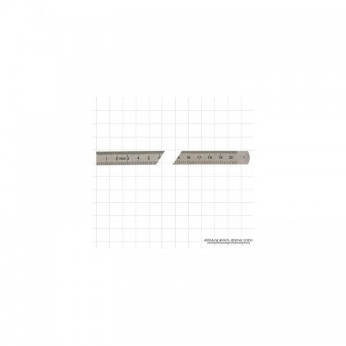 Joonlaud 500x13x0,5 mm Inox