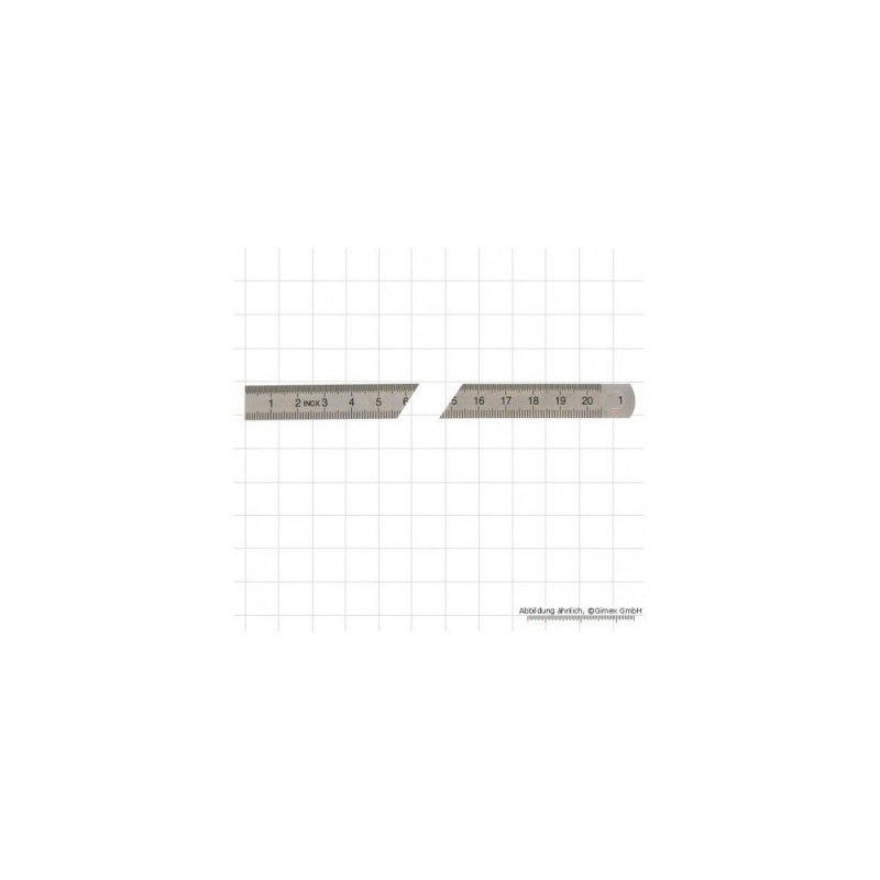 Joonlaud 500x13x0,5 mm Inox