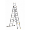 Kolmeosaline multifunktsionaalne redel DRABEST PRO 3x10