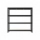Metallist riiul Mega-Met 180x180x60 500 kg 4 HDF riiulit