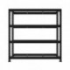 Metallist riiul Mega-Met 180x180x60 500kg võrega
