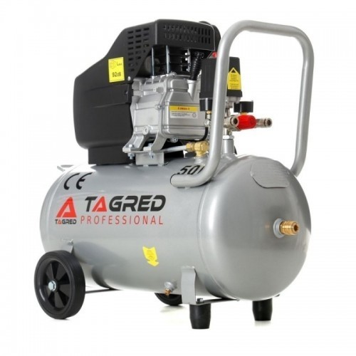 Kompressor 50L, 300 l/min, 2,8 kW/1,8 kW, 230V, 8 baari