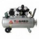 Kompressor 150 l, 650 l/min, 4,1 kW/3,0 kW, 3 silindrit, 400 V, 8 baari