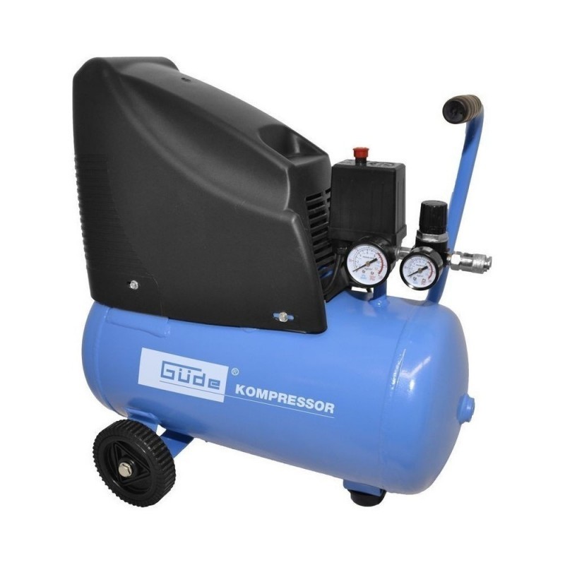 Õlivaba õhukompressor 1,1 kW 104 l/min 24 l