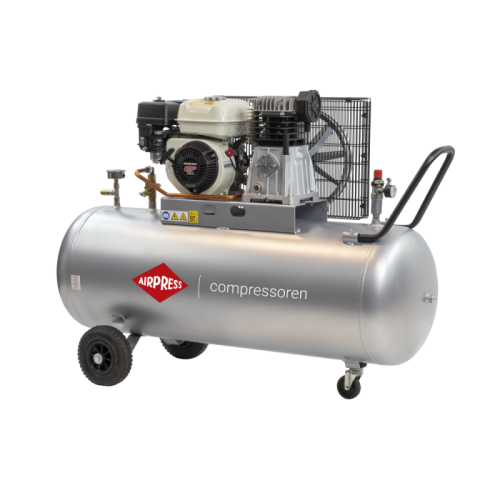 Bensiinimootoriga kompressor BM 200/410 (Honda GP160) 10 baari 4,8 hj/ 3,6 kW 247 l/min 200 l