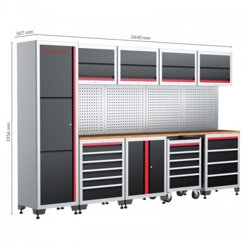 Töökoja mööblikomplekt 15 osa