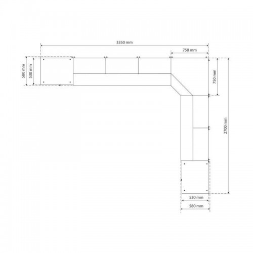 Töökoja mööblikomplekt 8 moodulit