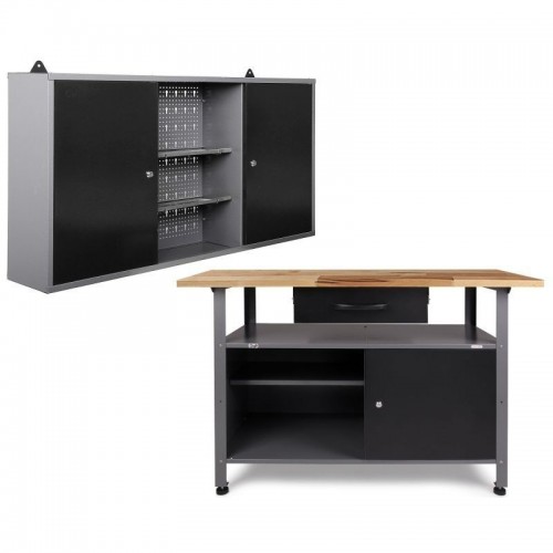 Töölaud Klaus 1200x600x850 mm, Kurt 1200x200x600 mm