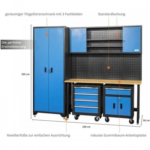 Töökoja mööblikomplekt GWS 6 osa