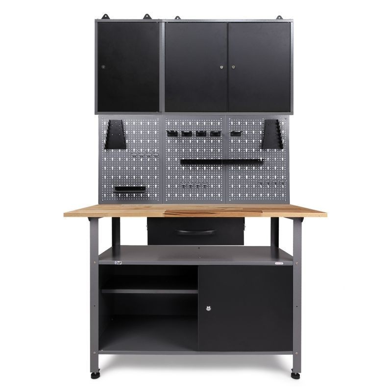 Töölaud Klaus 120 cm 2 kappi 85 cm