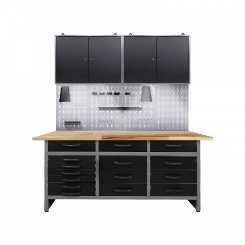 Töölaud Konny 160 cm 2 LED-kappi