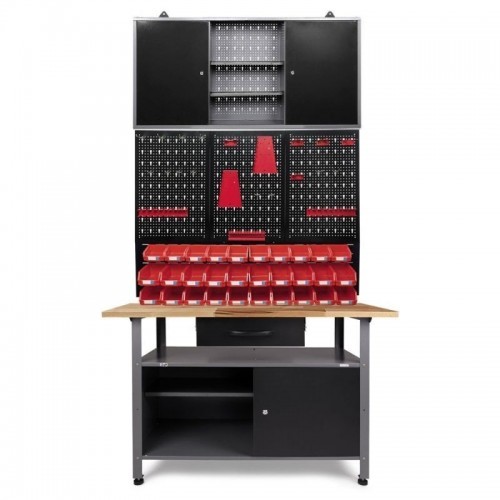 Töökojamööbli komplekt metallist tööriistariiuliga (52 tk.) koos Klausiga