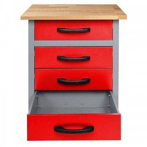 Töökojamööbli komplekt Entdecker 120 cm, Punane