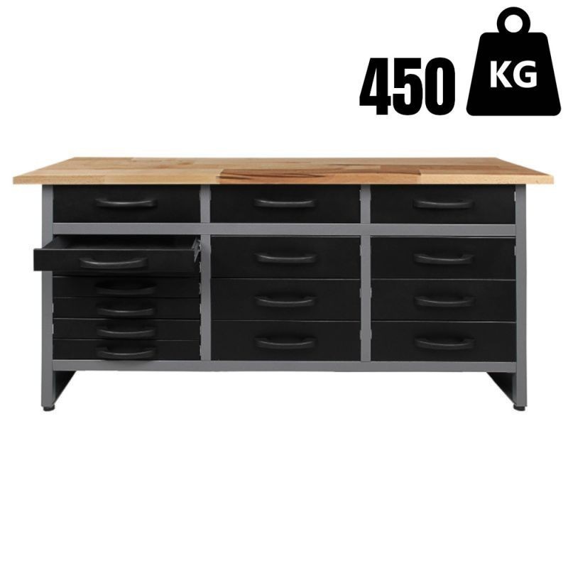 Töölaud Konny 1600 mm antratsiit H85