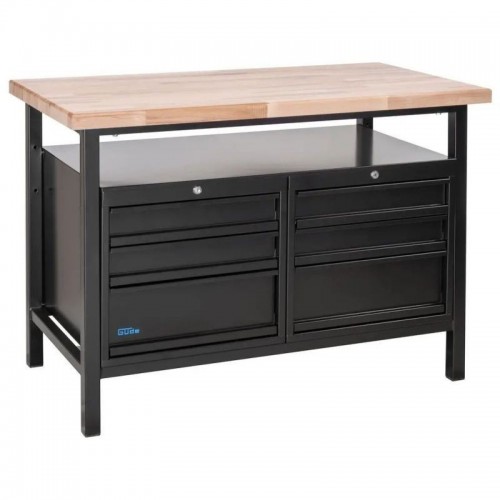 Töölaud Guede P 1200 SS must joon, 1190 mm