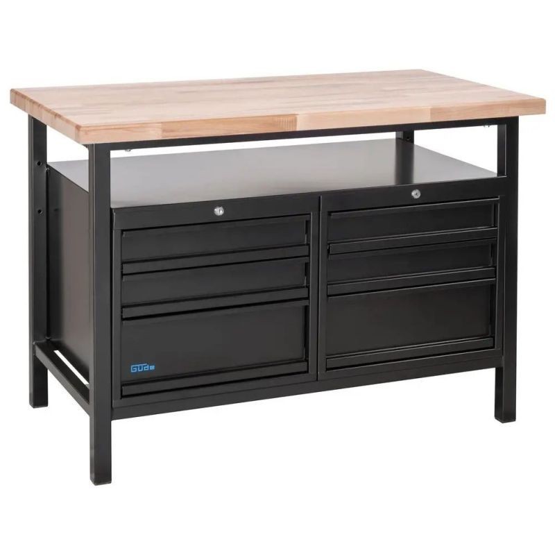 Töölaud Guede P 1200 SS must joon, 1190 mm