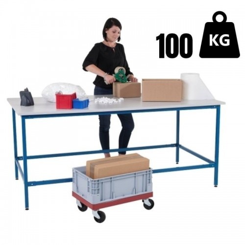 Töölaud, pikkus 2000 mm, 4 jalga