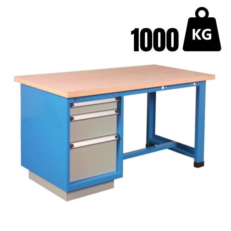 Laud + 3-sahtliga kapp 100/200/300, 1500 mm