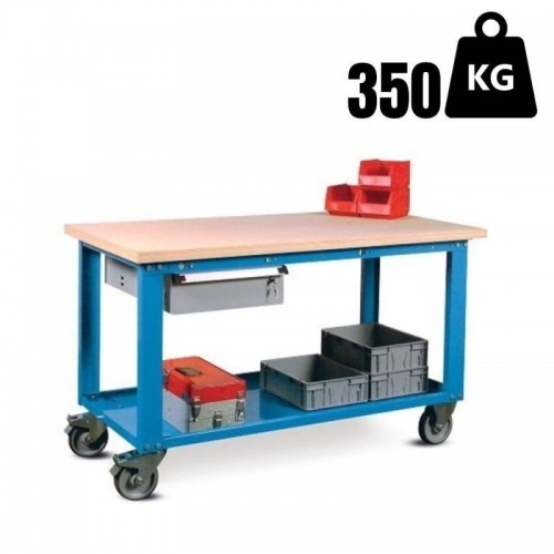 Töölaud ratastel, 1500 mm