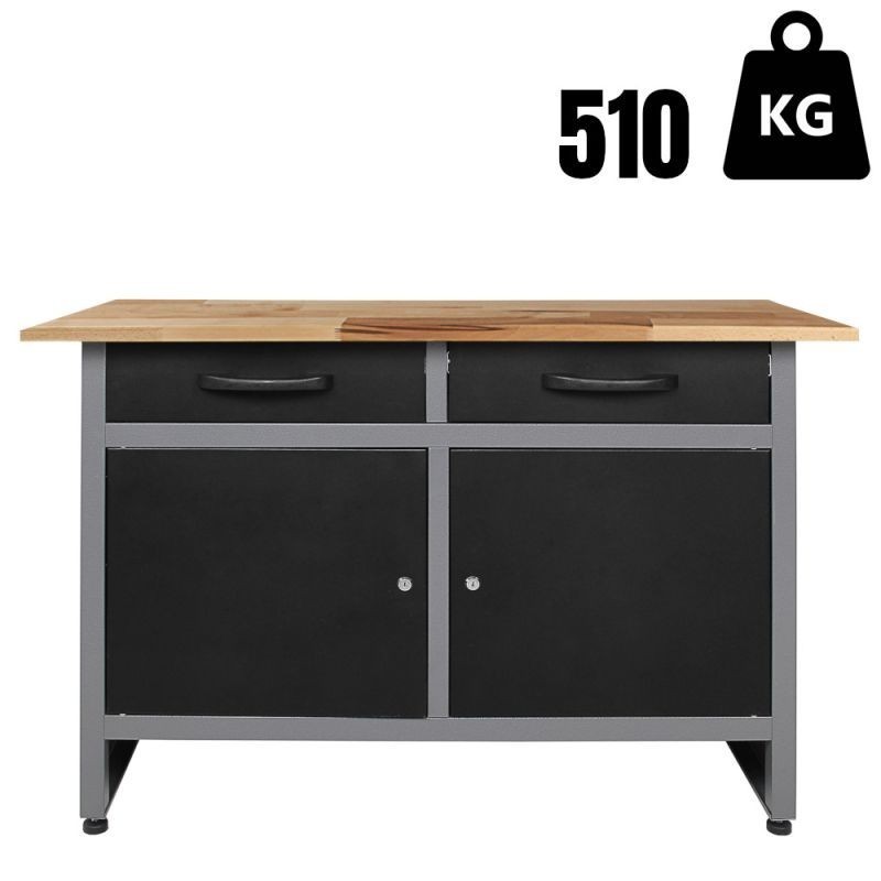 Töölaud Werner 1200 x 850 mm, must