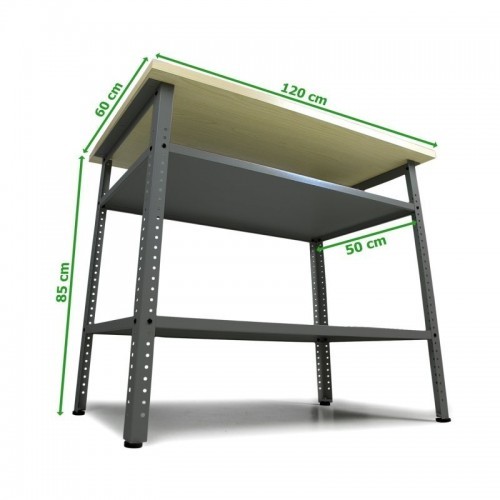 Töölaud riiulitega Basic Pro 85 cm