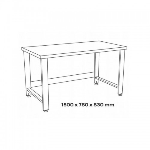 Töölaud 1500x780x830 mm