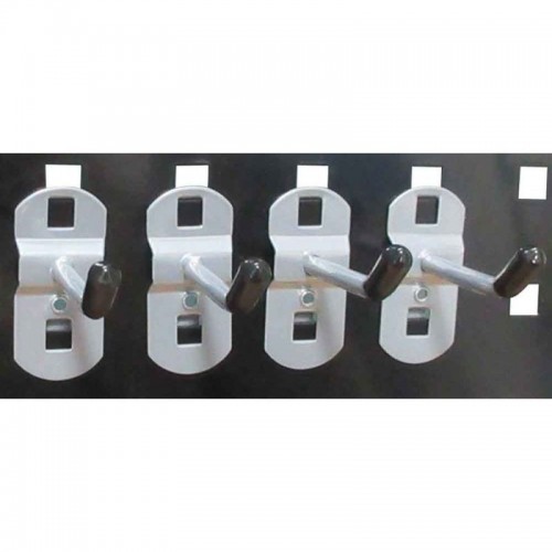 Üks konks perforeeritud seinale (10 tk)