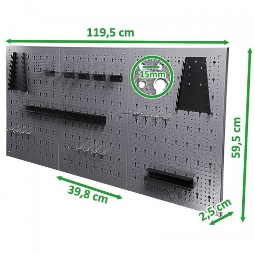 Metallist armatuurlaud 120 cm