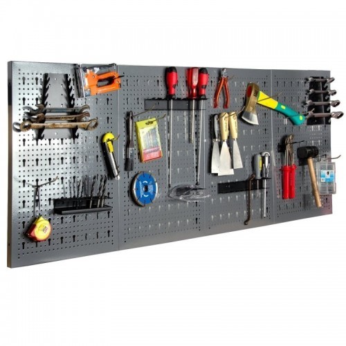 Metallist armatuurlaud 162 cm, 22 tk