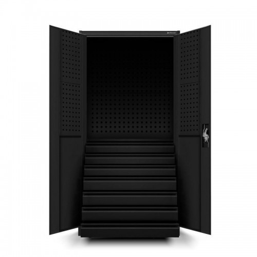 DAREK töökojakapp, 920 x 1850 x 500 mm, must