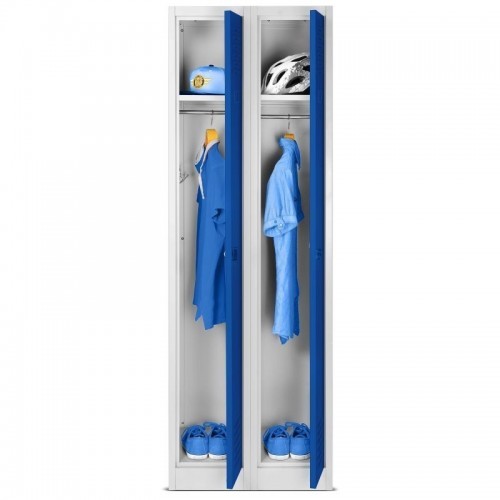 JAN NOWAK 4-kambriline riidekapp KACPER 2: sinine