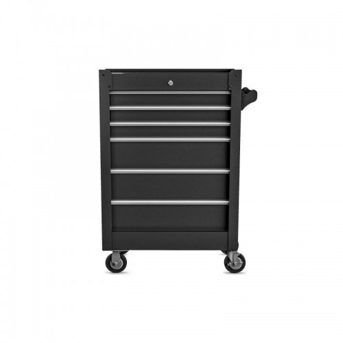Must ratastel töökoja tööriistakast JOE All Black 680 x 995 x 460 mm