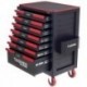 Tööriistakapp, töökojakäru TAGRED TA234, 7 sahtlit