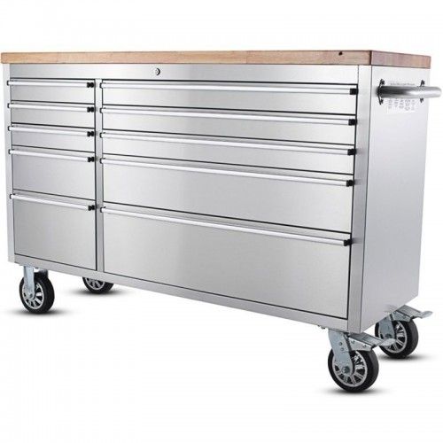 Tööriistakäru 148 cm 10 sahtliga 55