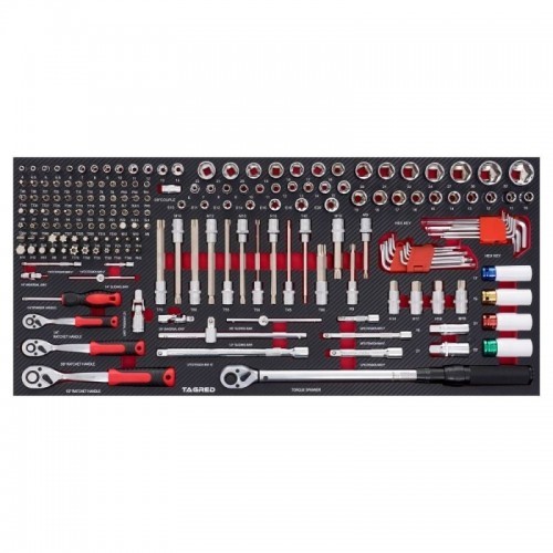 Sildiga PERFORMANCE tööriistakast, 186 osa.