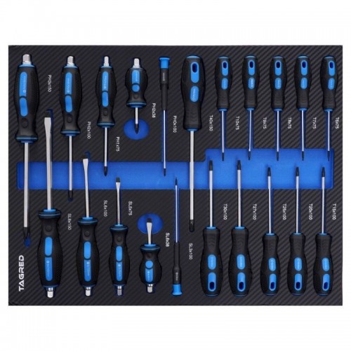 Sildiga PERFORMANCE tööriistakast, 21 tk.