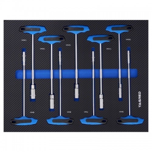 Sildiga PERFORMANCE tööriistakast, 9 tk.