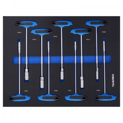 Sildiga PERFORMANCE tööriistakast, 9 tk.