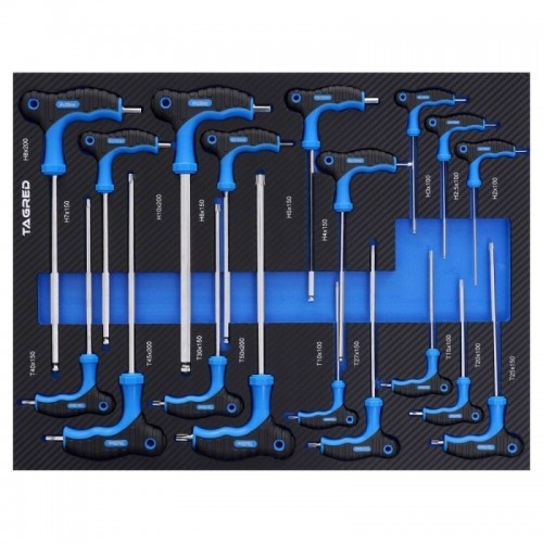 Sildiga PERFORMANCE tööriistakast, 18 tk.