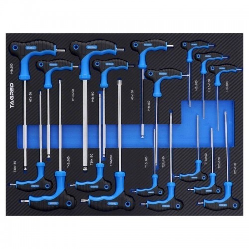 Sildiga PERFORMANCE tööriistakast, 18 tk.