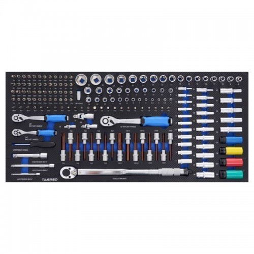 Sildiga PERFORMANCE tööriistakast, 172 osa.