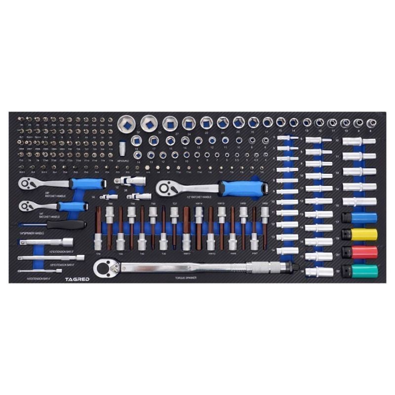 Sildiga PERFORMANCE tööriistakast, 172 osa.