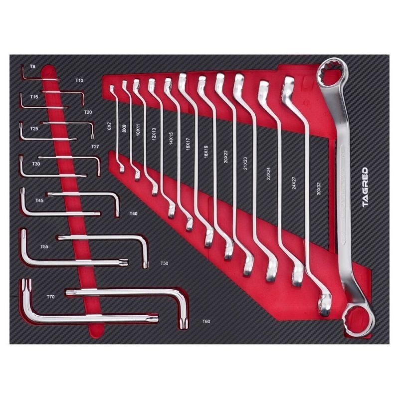 Sildiga PERFORMANCE tööriistakast, 25 tk.