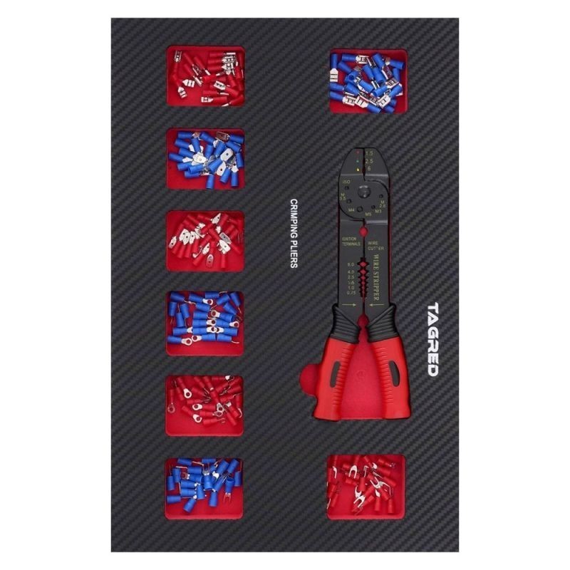 Sildiga PERFORMANCE tööriistakast, 161 osa.