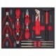 Sildiga PERFORMANCE tööriistakast, 16 tk.