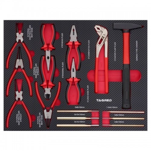 Sildiga PERFORMANCE tööriistakast, 16 tk.