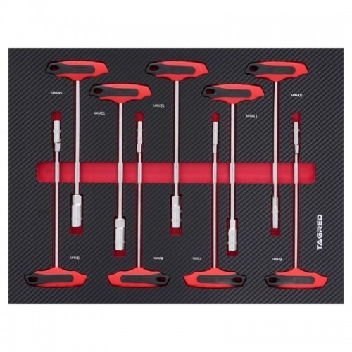 Sildiga PERFORMANCE tööriistakast, 9 tk.