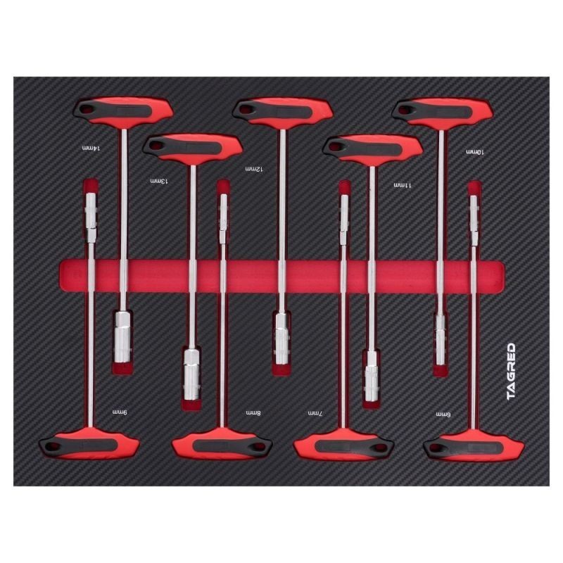 Sildiga PERFORMANCE tööriistakast, 9 tk.