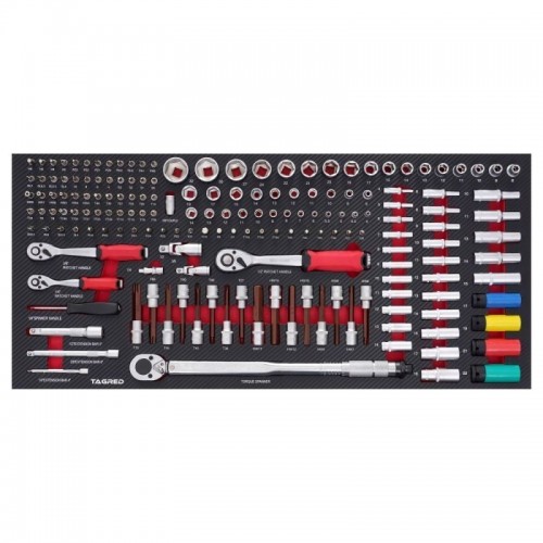 Sildiga PERFORMANCE tööriistakast, 172 osa.